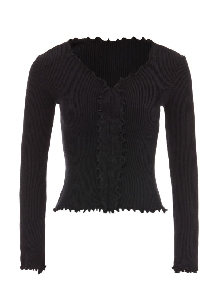 Women Strickpullover in Schwarz
