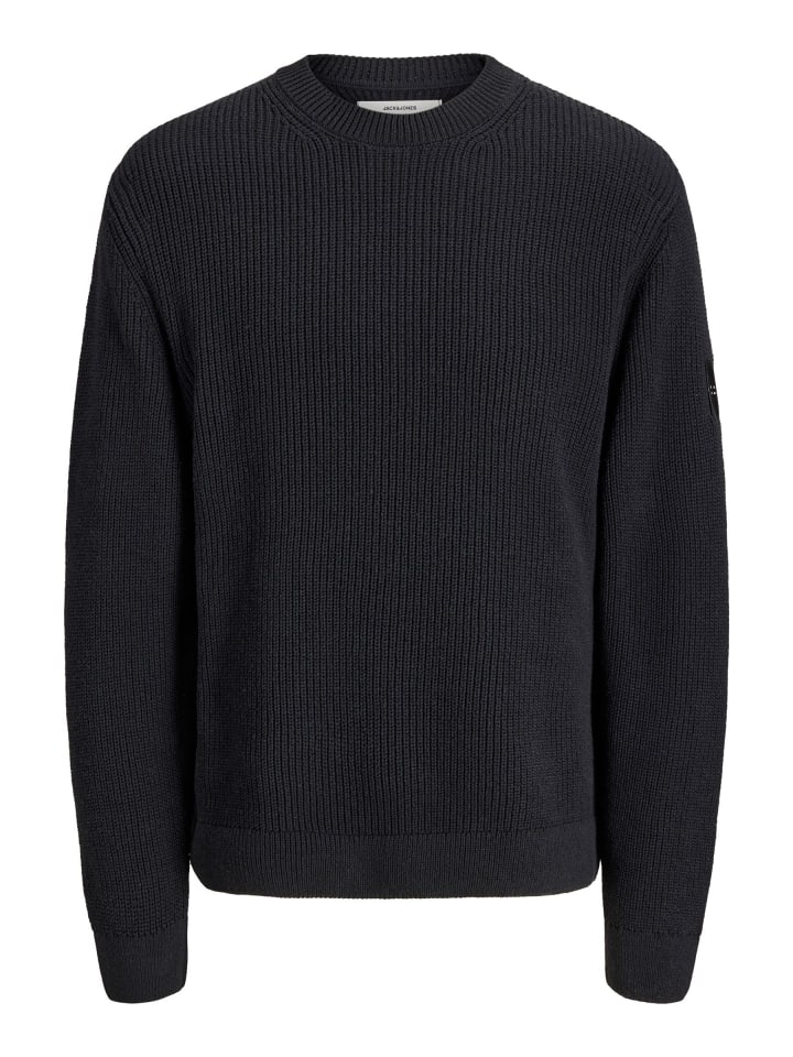 Strickpullover in Black