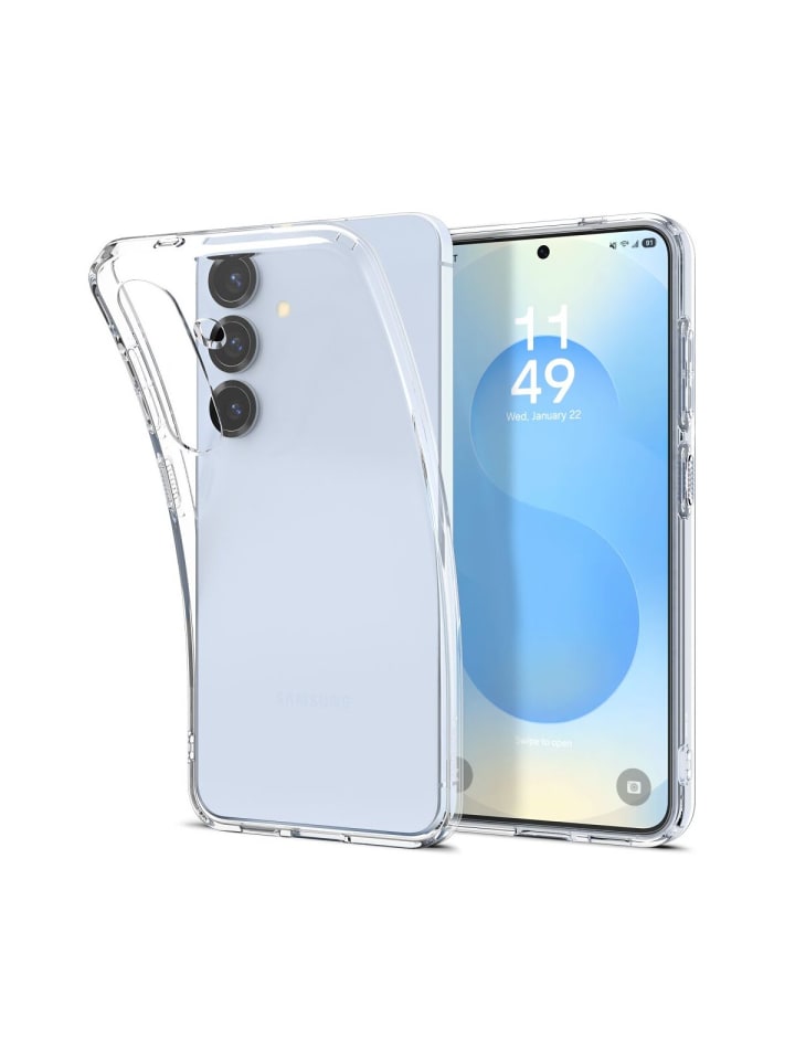 Spigen Liquid Crystal Hülle Samsung Galaxy S25+ transparent in Transparent