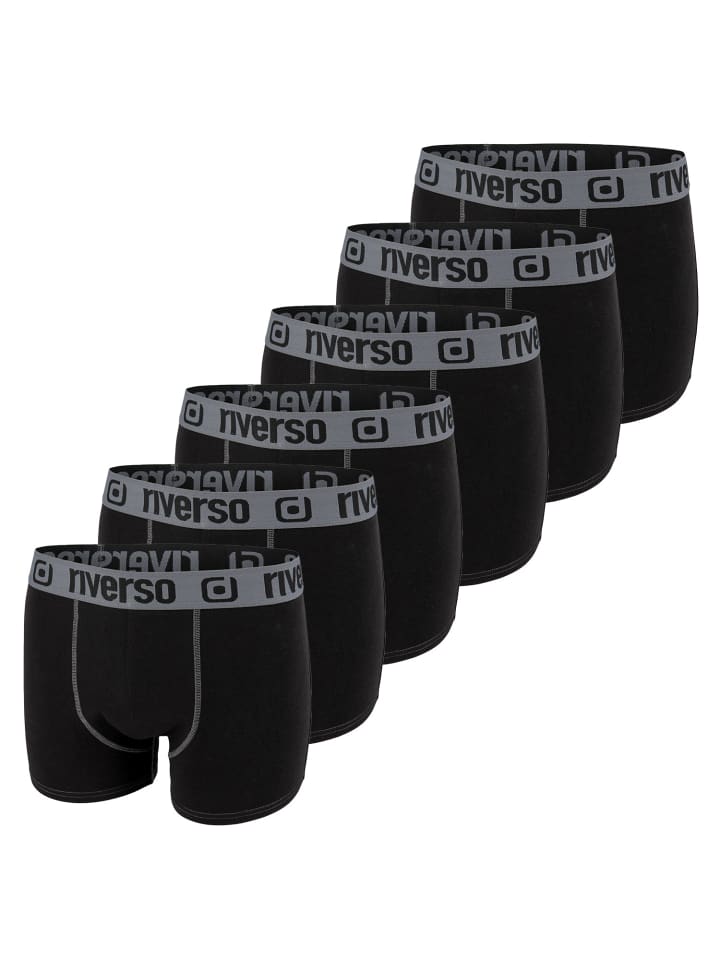 Trunk RIVOle 6er Pack regular/straight in Schwarz