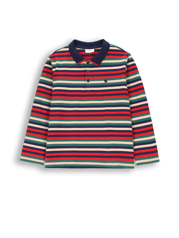 T-Shirt mit langen Ärmeln in bunt