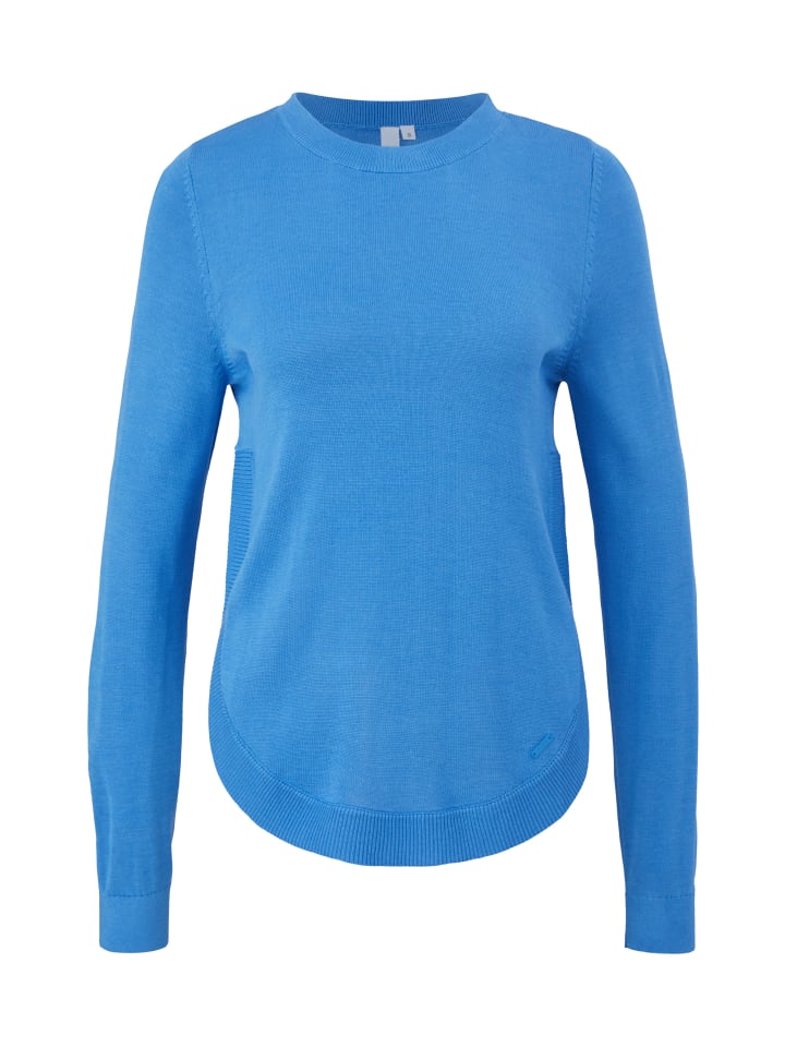 Strickpullover in 5547_royalblau