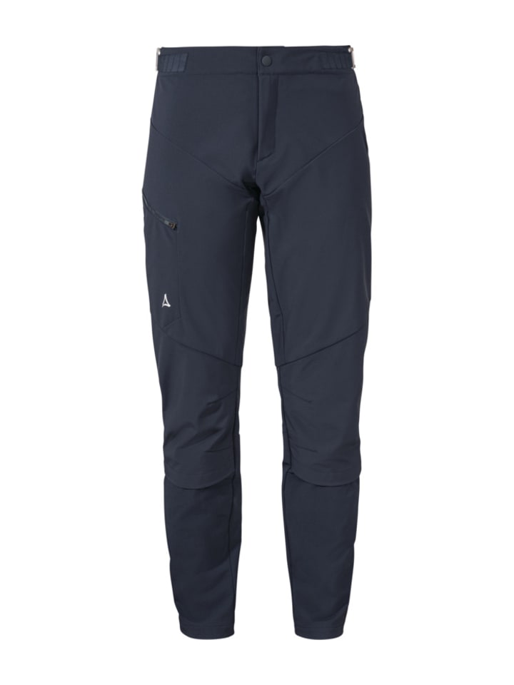Hose lang "Hybrid Pants Tree Run L" in navy blazer