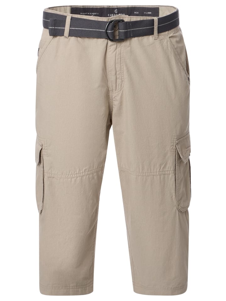 Cargo-Bermuda Cargo-Bermuda 3/4 in Beige