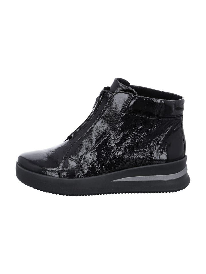 Komfort Stiefeletten in Schwarz