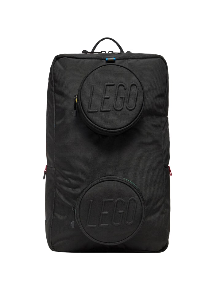 LEGO Brick 1x2 Backpack in Schwarz