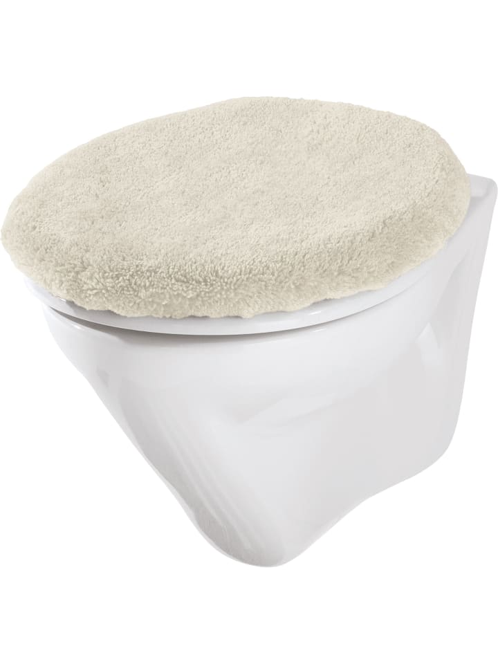 WC-Deckelbezug Matala in sand