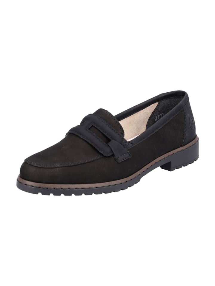 Klassische Slipper in Schwarz