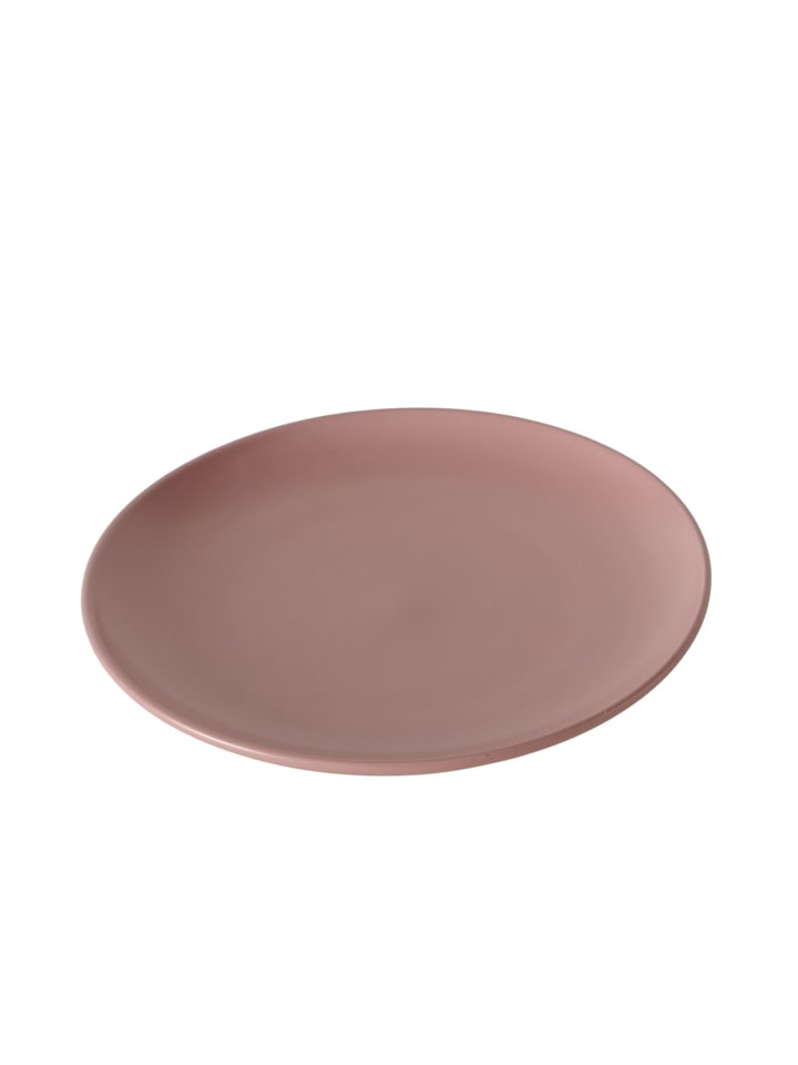 Keramik Teller Pastell in Rose