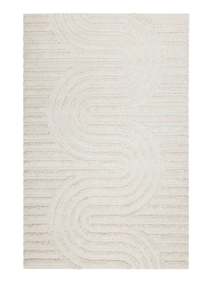 Outdoorteppich Miles in creme beige