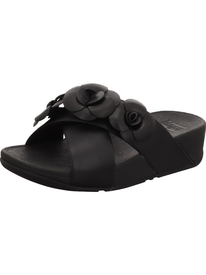 Komfort Pantolette in schwarz