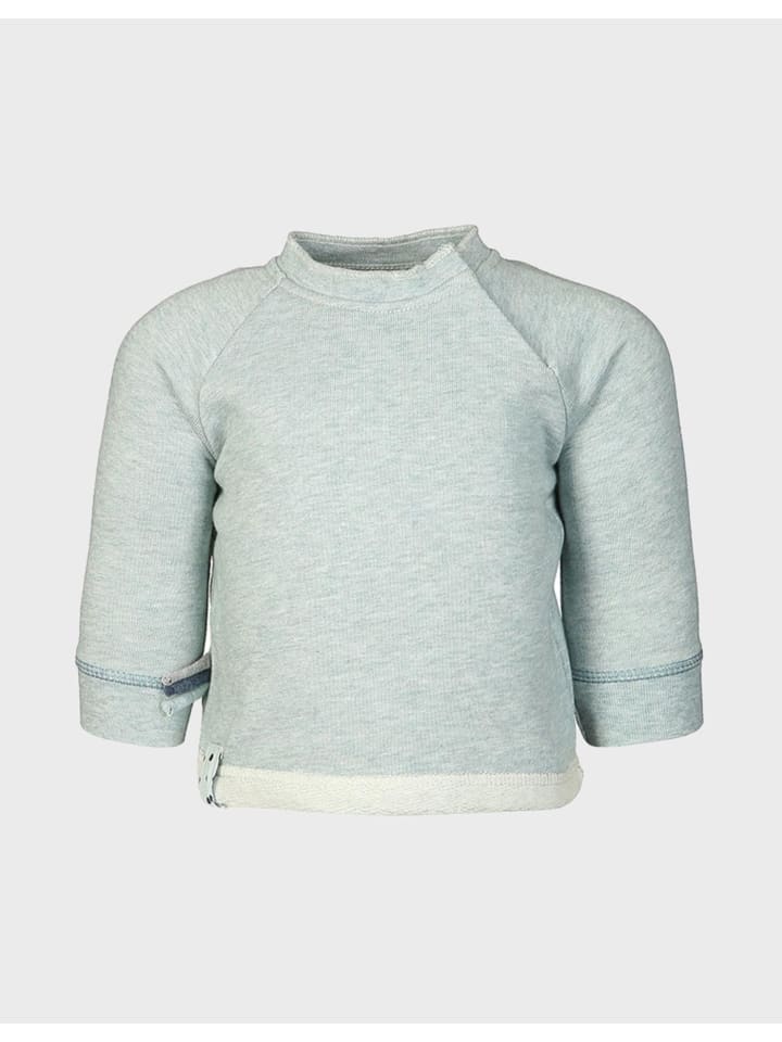 Baby Sweatshirt in Aqua Melange