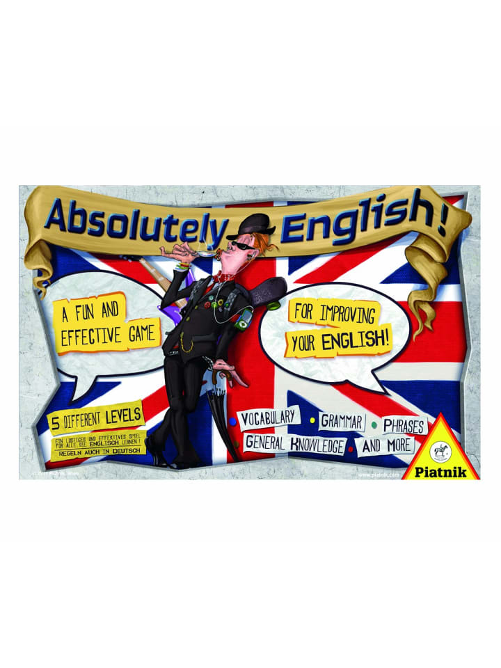 Absolutely English in weiß