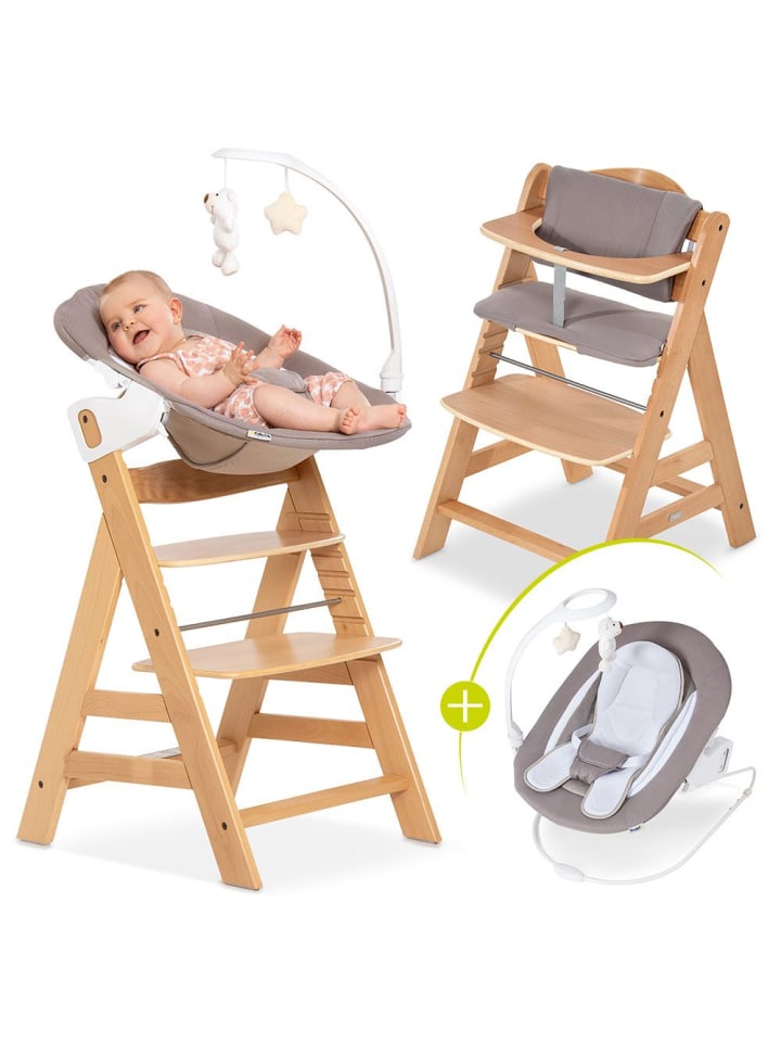 Alpha Plus Natur Newborn Set Deluxe in beige
