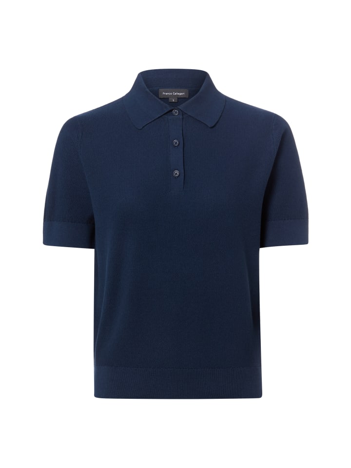 Poloshirt in indigo