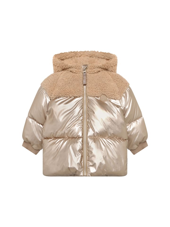 Winter Jacke in Warm Taupe