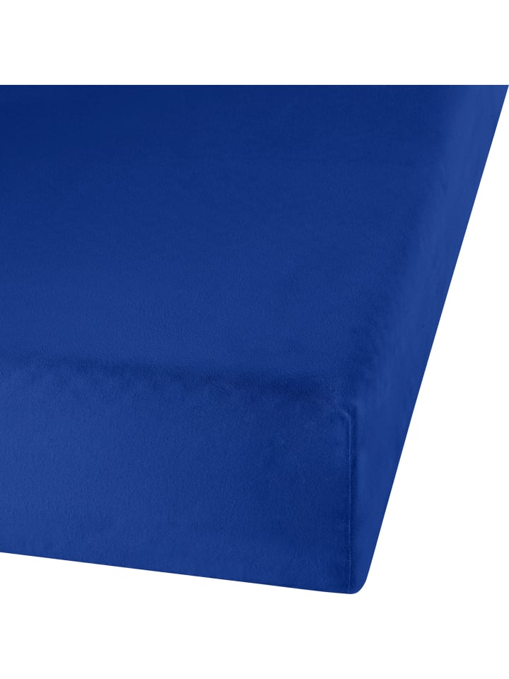 Spannbettlaken Erlangen in royalblau