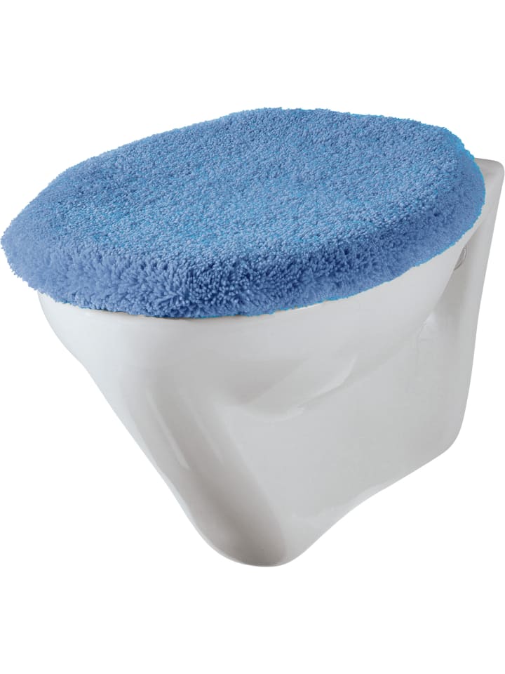WC-Deckelbezug Korfu in blau