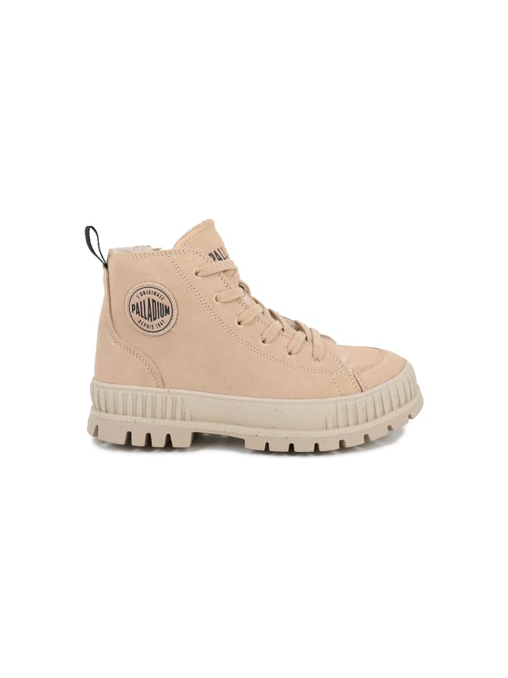 Stiefel Pallashock Zip Warm in braun