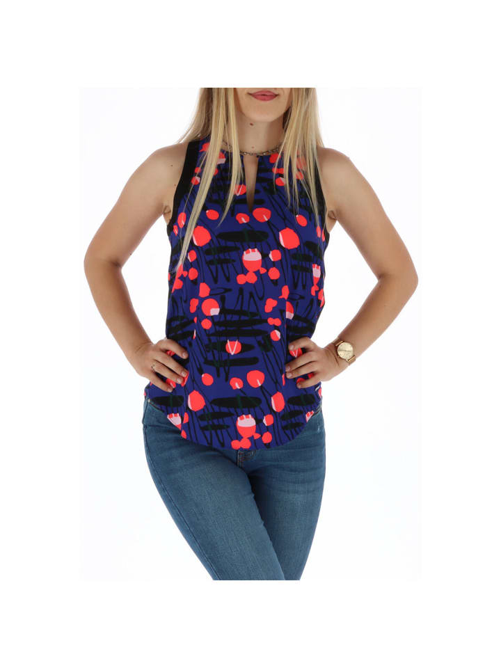 Blau Damen Top