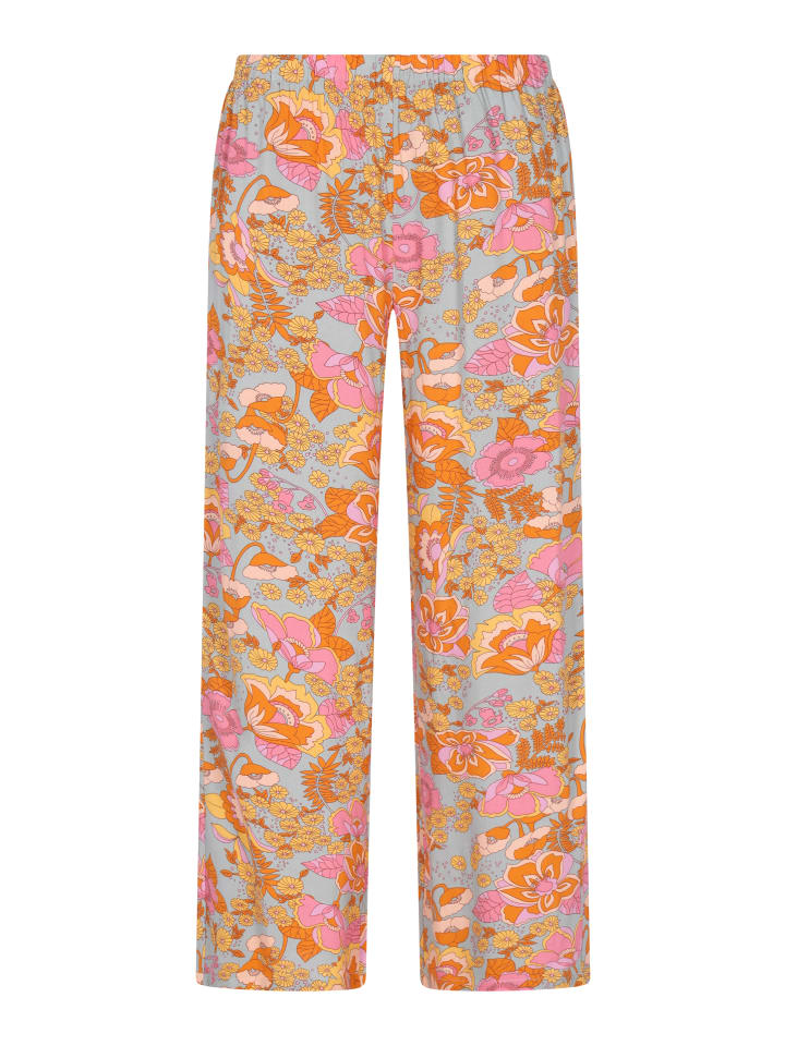 Women Pants in stone grey multicolor