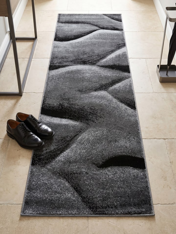 Teppich Kurzflor Waschbar Ombre SOLDA Strapazierfähig OEKO-TEX