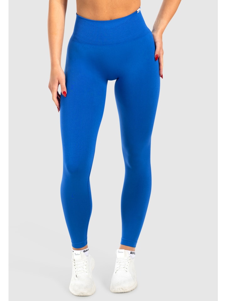 Leggings Trixy Scrunch in Blau