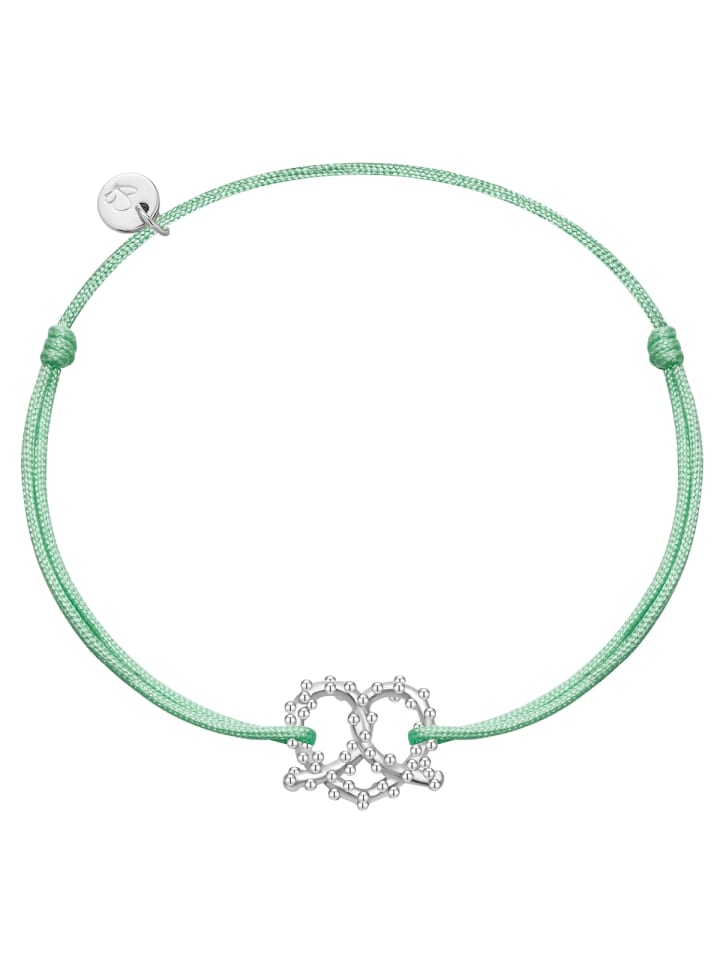 Armband Herz-Breze aus Sterling Silber in silber