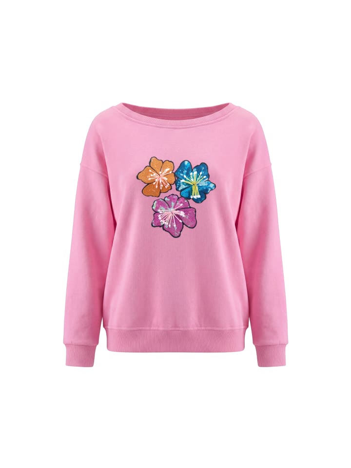 Women Sweatshirt in Pink