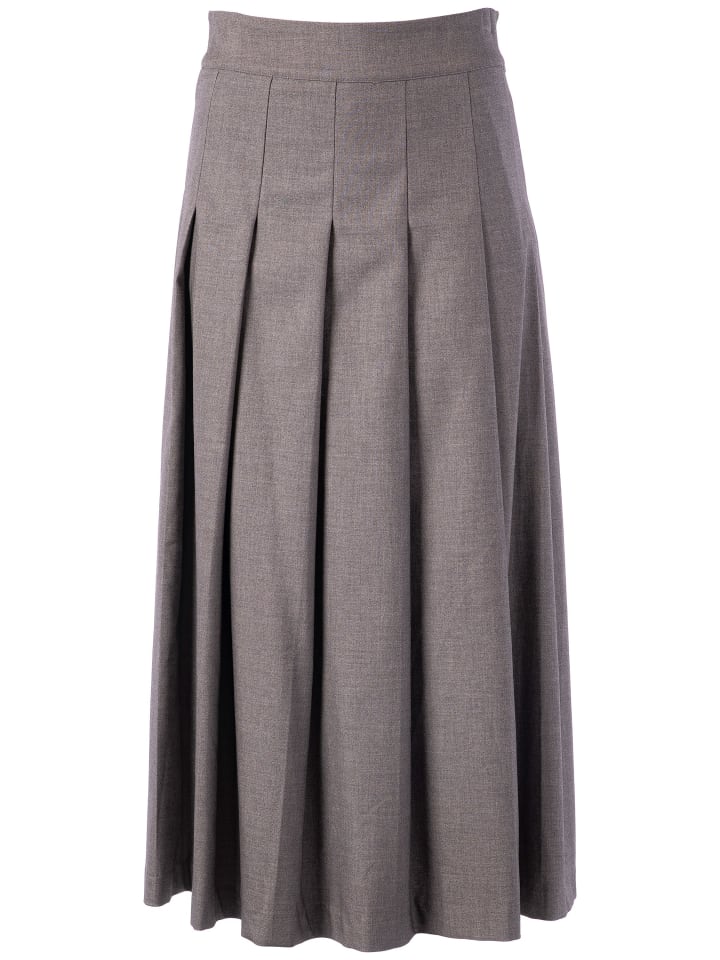 Paulette Skirt in Mid Grey
