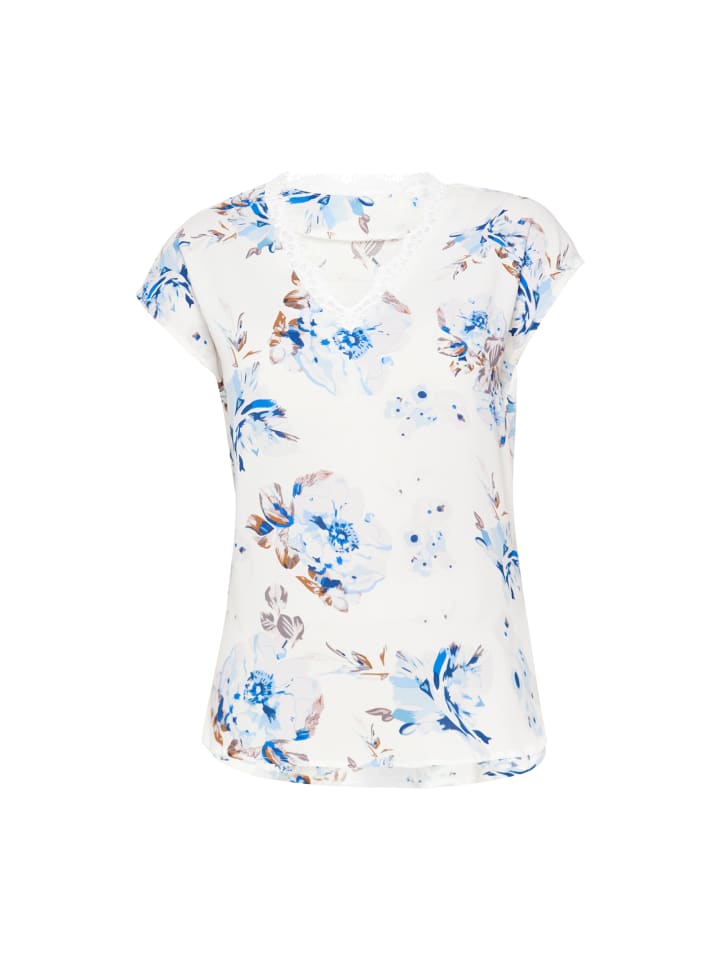 Women Top in WHITE BLUE