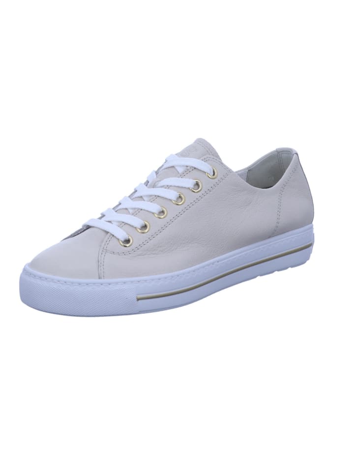 Klassischer Schnürschuh in beige