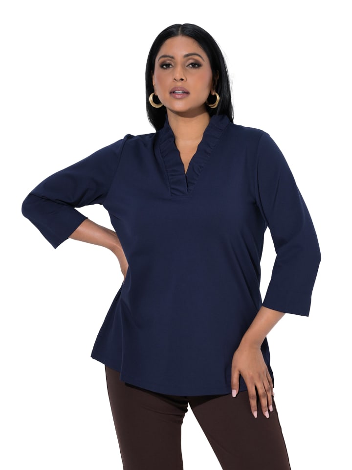 Shirt in dunkles marine