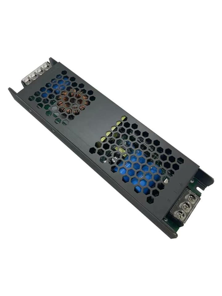 LED Netzteil 24V, IP20 schwarz schmal in Schwarz