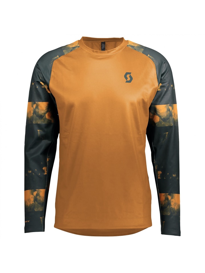 M TRAIL STORM L/S SHIRT in Grün