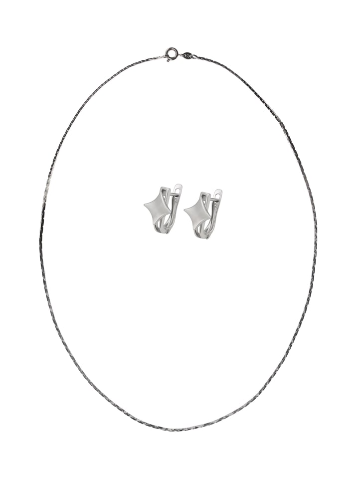Women Jewelry Set in silver