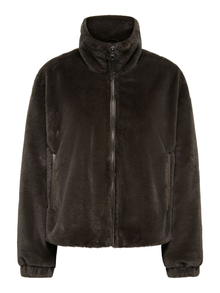 Jacke in Demitasse