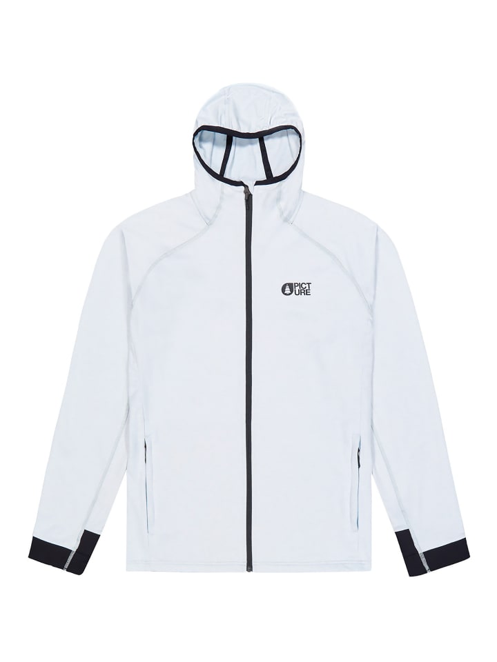 M SHARI FZ TECH HOODIE in Weiß