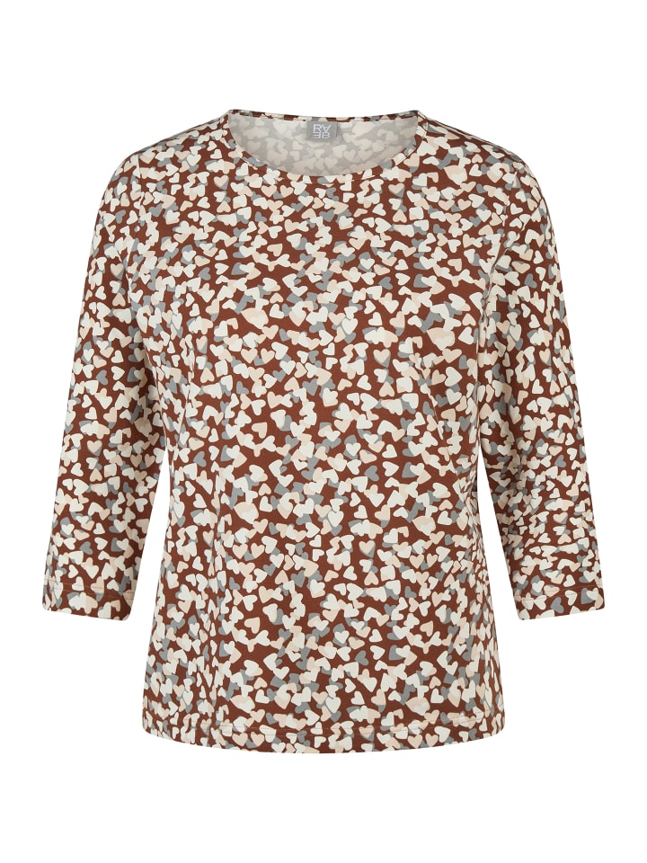 T-Shirt in Braun