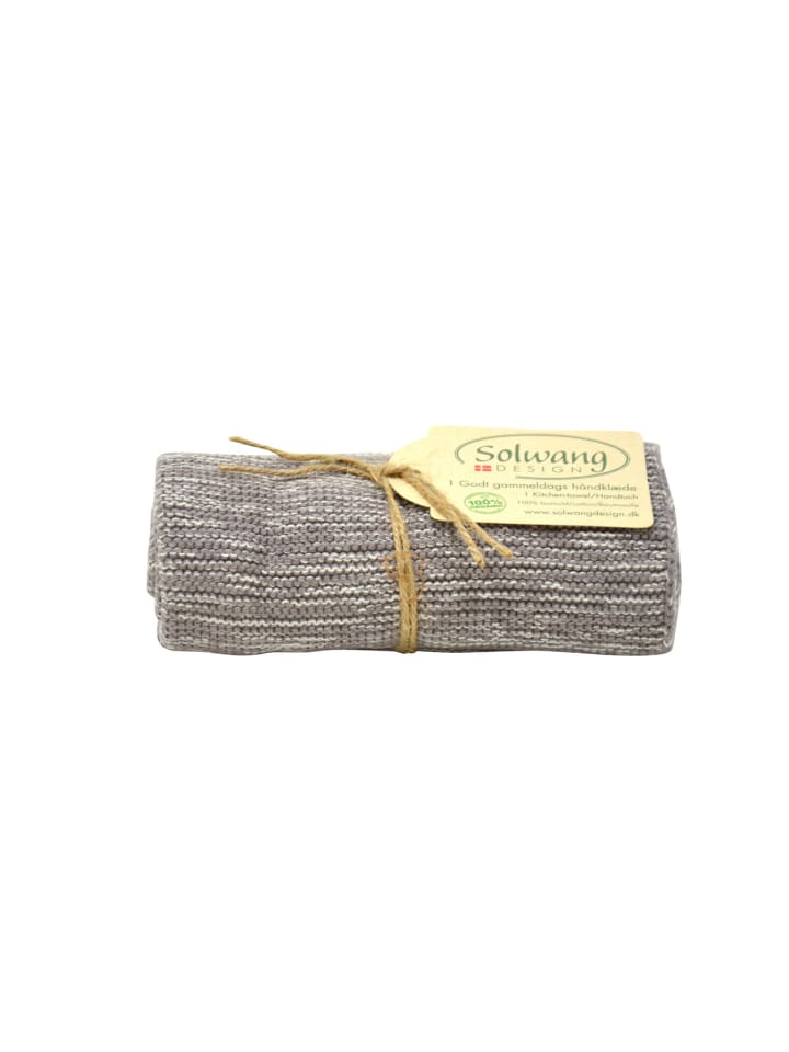 Küchentuch Organisch Creme Grau