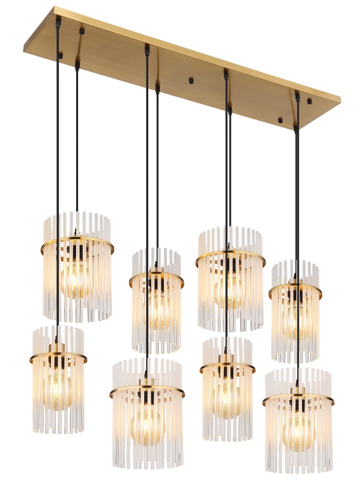 Hängeleuchte "GORLEY" in gold