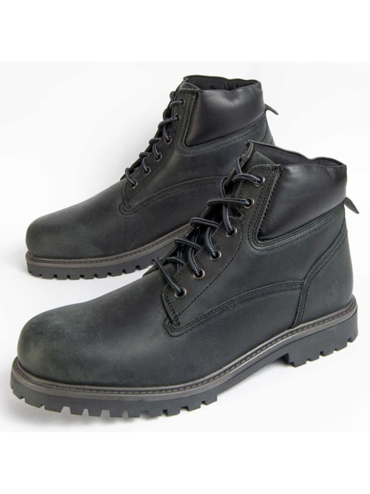 Boots Boot Botiel in Schwarz