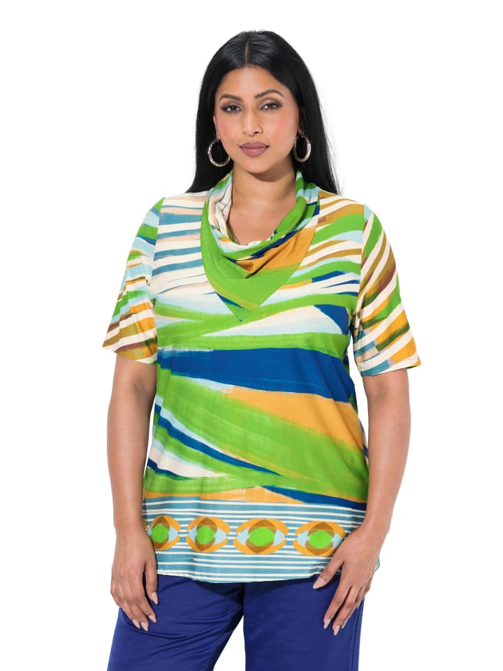 Shirt in blauviolett