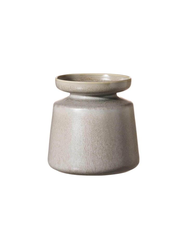 Vase Imperia in 18 cm in grau