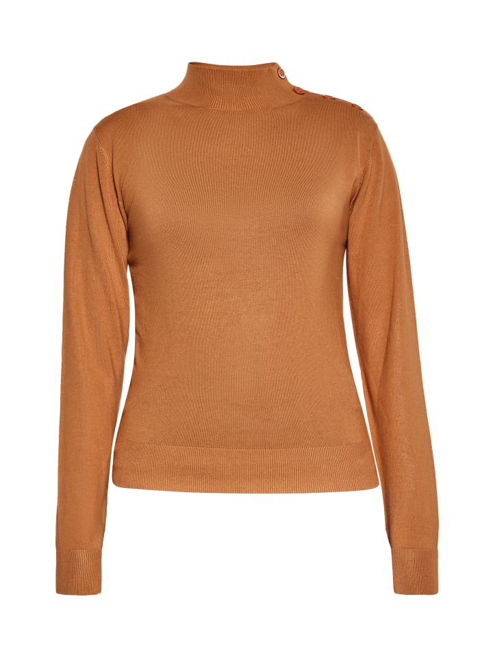Damen Pullover in KAMEL