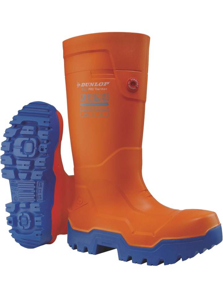Gummistiefel FieldPRO Thermo+ Full Safety in orange in orange