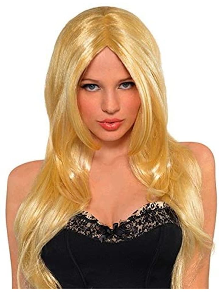 Perücke Hot Honey Blond (Einheitsgröße) in mehrfarbig