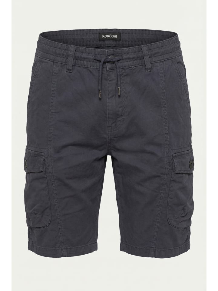 Herren cargo shorts in blau