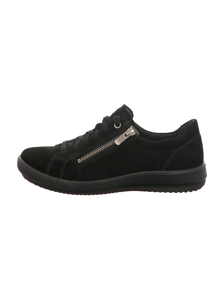 Komfort Schnürschuhe in Schwarz