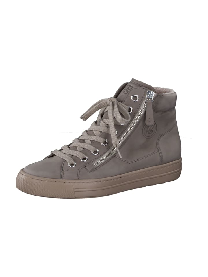 Sneaker High in Beige